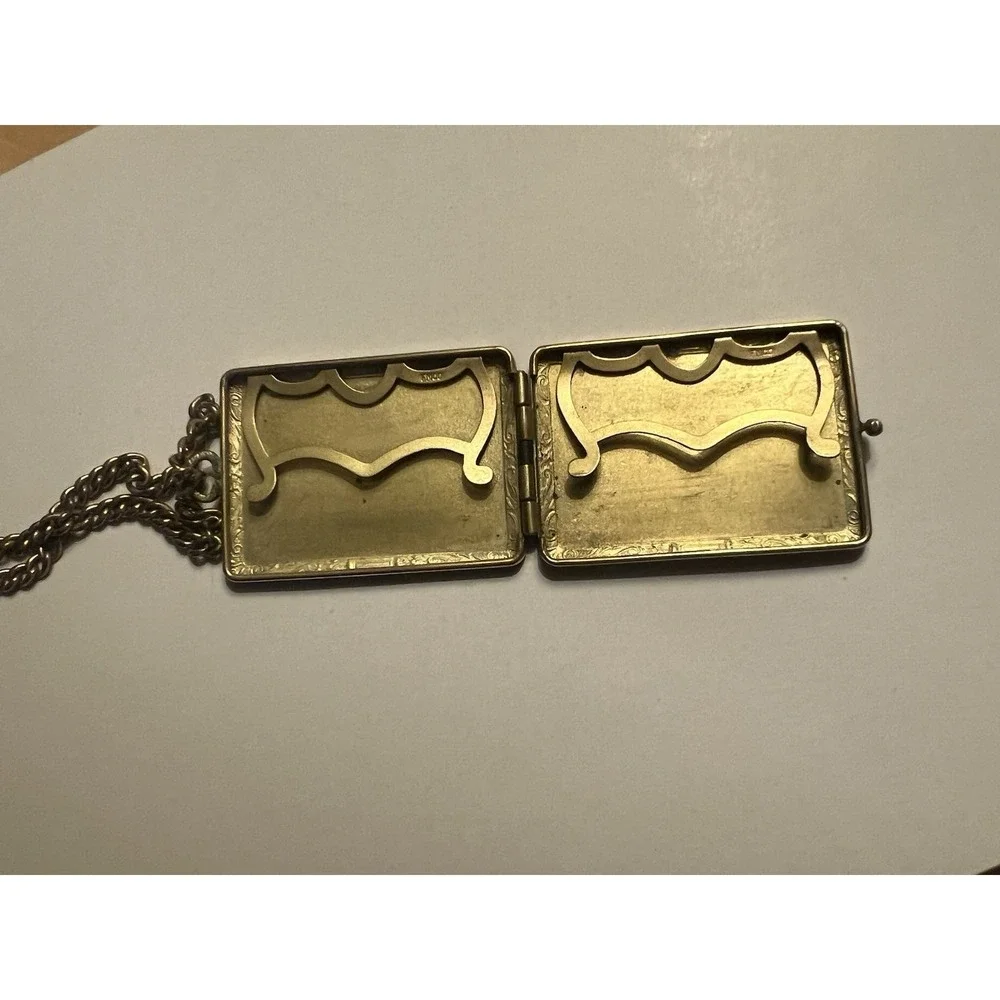 Antique Jr‎ Order United American Mechanics 10k Gold Filled Member Card Locket